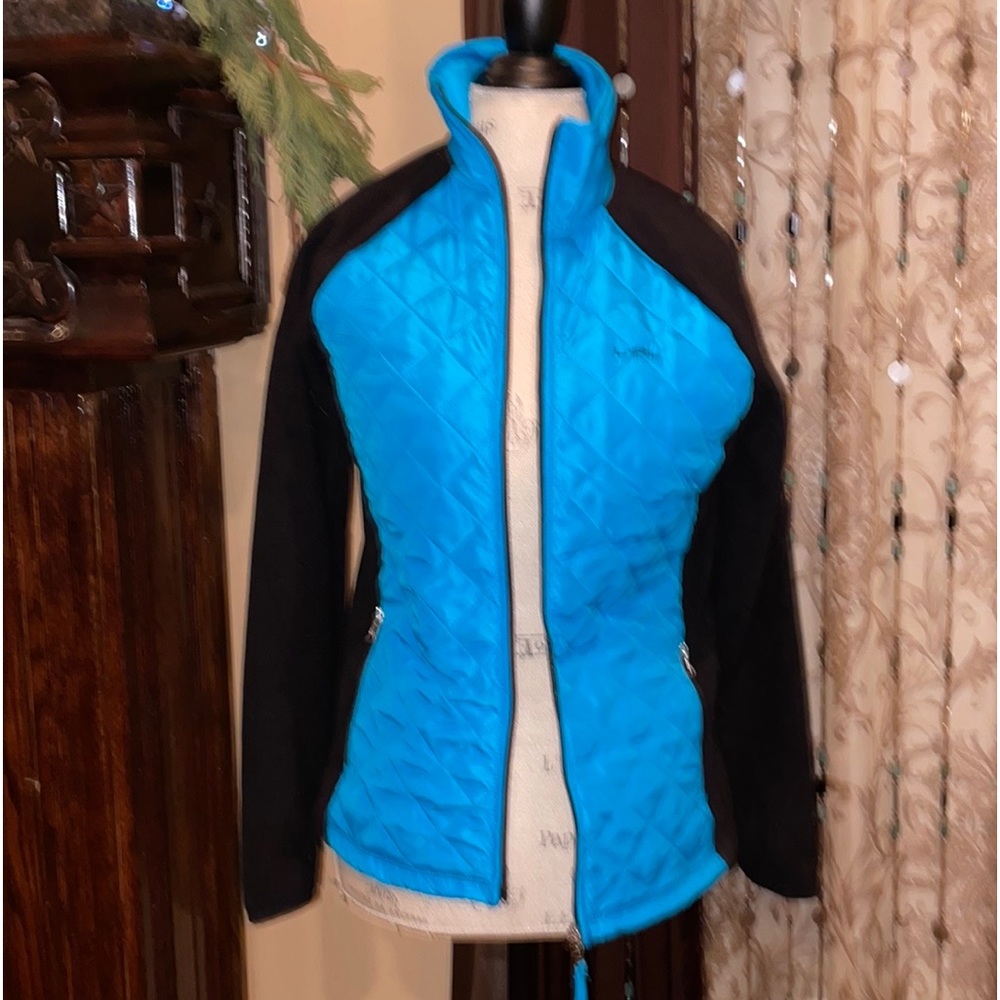 Lauren Ralph Lauren S ActiveWear Light ZipFront Faux Turtleneck Jacket - Picture 1 of 16